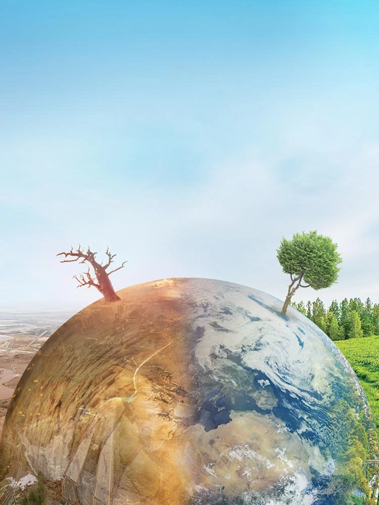 Deserts to Green Land in 50-70% Less Water