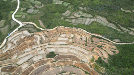 Zhengsai Shield projet de Construction de terres agricoles de haute qualité